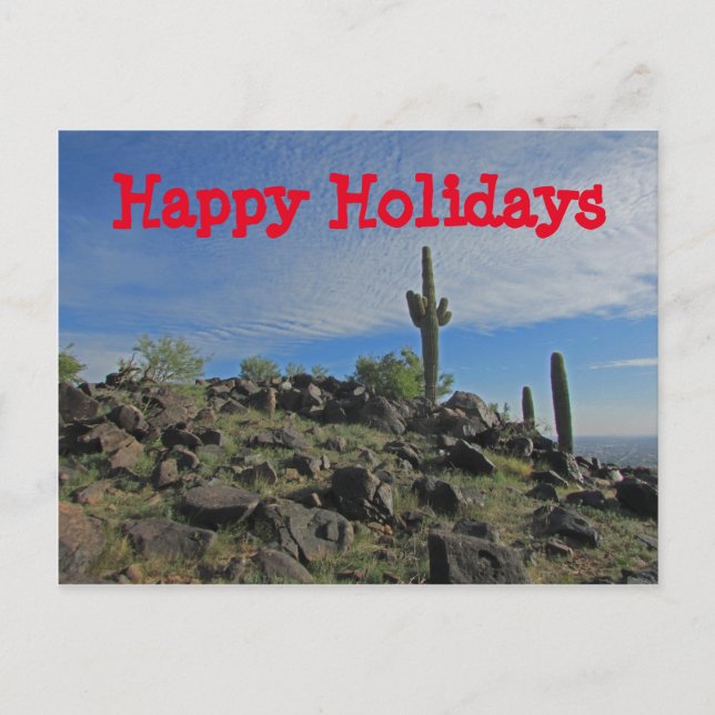 Glad helg Southwest Ligcape Joyous Season Vykort (Framsida)