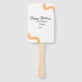 Glad helg svarta orange namn, år spiral