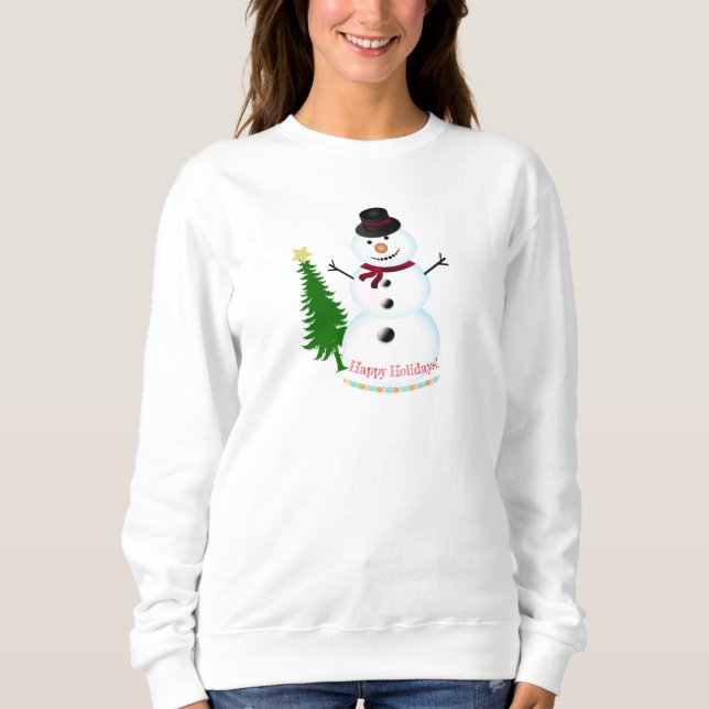 Glad helg Sweatshirt T Shirt (Framsida)