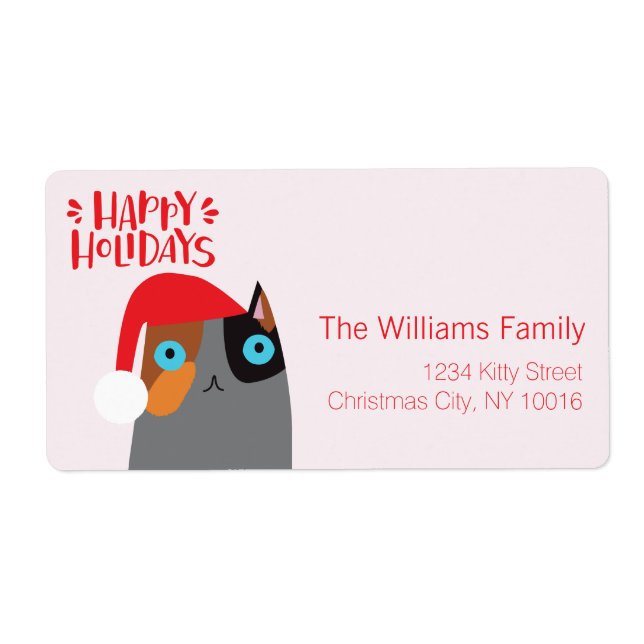 Glad helg - Tecknad för gräddfisken i gryt Fraktsedel (Framsidan)