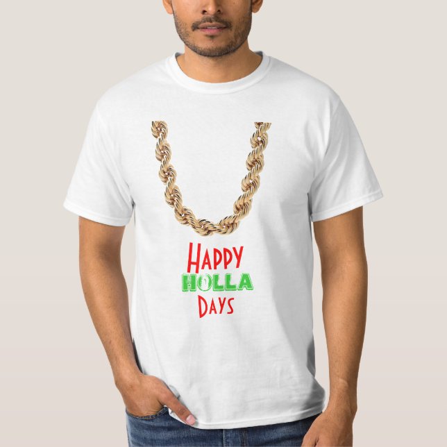 Glad helg tee shirt (Framsida)