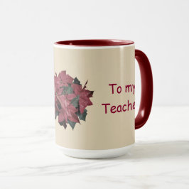 Glad helg till min lärare mugg