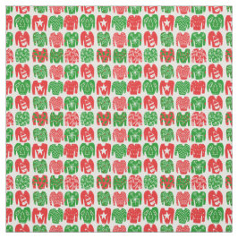 Glad helg Ugly jul Sweater Mönster Tyg