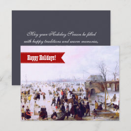 Glad helg. Utmärkt julkort Helg Vykort