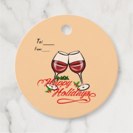 Glad helg Vin Gåvor Etiketter