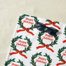 Glad helg Vintage Holly-julfransen