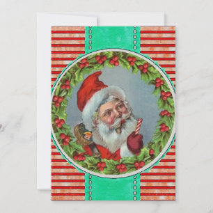 GLAD HELG VINTAGE JULTOMTEN CANDY CANE