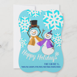 GLAD HELG | Vintervänner | Helgdag kort