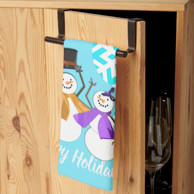 GLAD HELG: Vintervänner Kökshandduk (Thirds Fold)