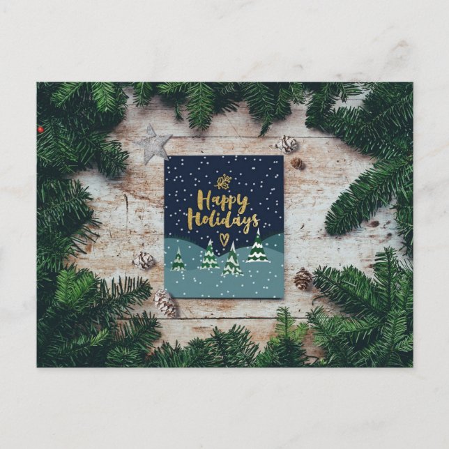 Glad helg vykort (Framsida)