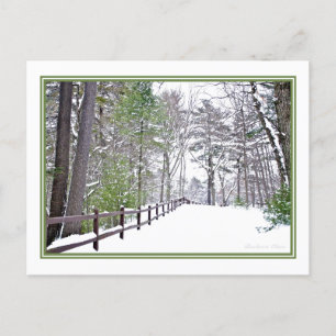 Glad helg/Walden Pond: Vykort