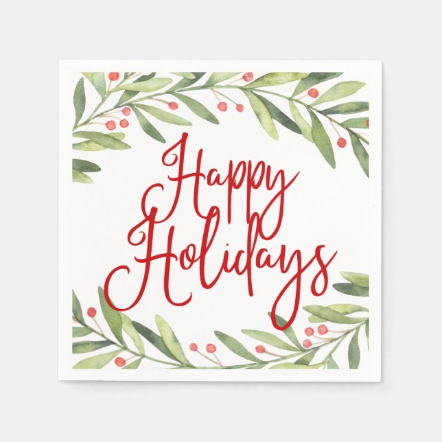 Glad helg Wandehunsken Party Pappersservett (Framsidan)