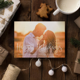 Glad helg Whimsical Photo Julkort