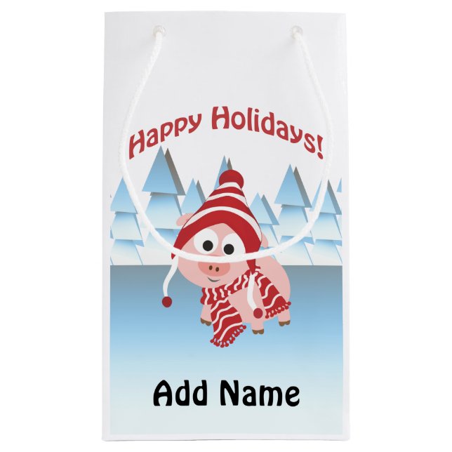 glad helg! Winter Gris (Baksidan)