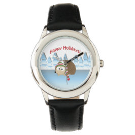 Glad helg! Winter Hedgehog Armbandsur