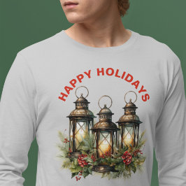 Glad helg Winter Lantern T Shirt