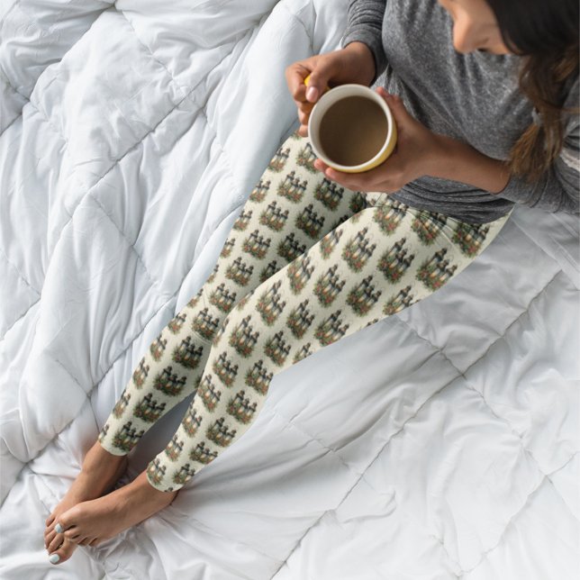 Glad helg Winter Lanterns Leggings (Skapare uppladdad)