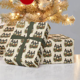 Glad helg Winter Lanterns Presentpapper