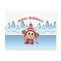 Glad helg! Winter Monkey