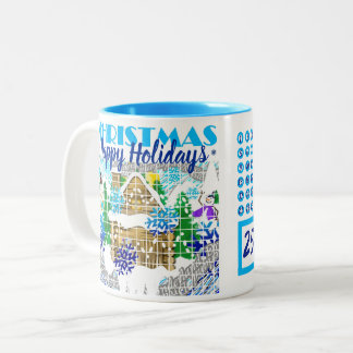GLAD HELG | WINTER WONDERLAND | Advent | Två-Tonad Mugg