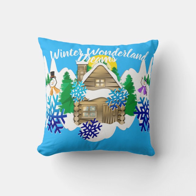 GLAD HELG | Winter Wonderland Dreams | Kudde (Framsida)