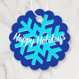 GLAD HELG | WINTER WONDERLAND | Snöflingor | Gåvor Etiketter