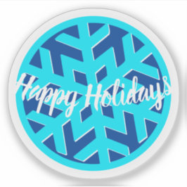 GLAD HELG | WINTER WONDERLAND | Snöflingor | Klistermärken