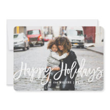 Glad helgfotokort, vågrät