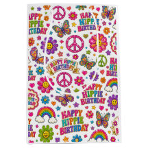 Glad Hippie Födelsedagspresentväska