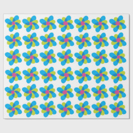 Glad hjärta julpresentpapper presentpapper