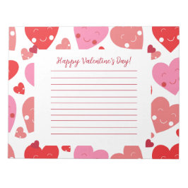 Glad hjärtans dag anteckningsblock