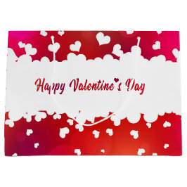 Glad hjärtans dag Hearts Large Gift Bag