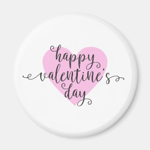 Glad hjärtans dag Kalligrafi Magnet