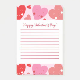 Glad hjärtans dag post-it block