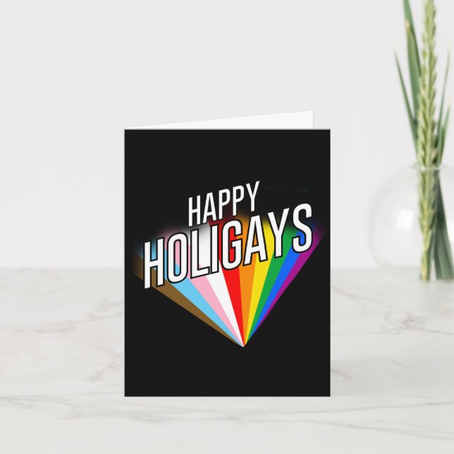 Glad Holigays-kort Kort (Framsida)