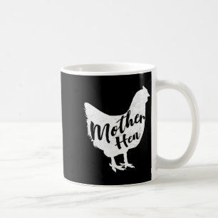 Glad hönsmamma mors dag söt kycklingpresent fo kaffemugg