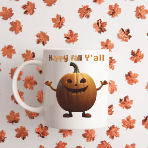 Glad höst alla höstens söta mugg pumpor