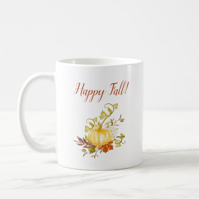 Glad höst kaffekopp mugg  (Vänster)