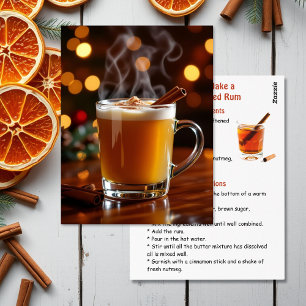Glad Hot-Buttered Rom Dag 17:e januari Vykort