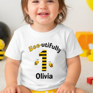 Glad Humla Första Födelsedag T Shirt