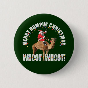 Glad Humpin jul Santa & kamel Knapp
