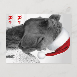 Glad Humpin julkamel Claus Helg Vykort