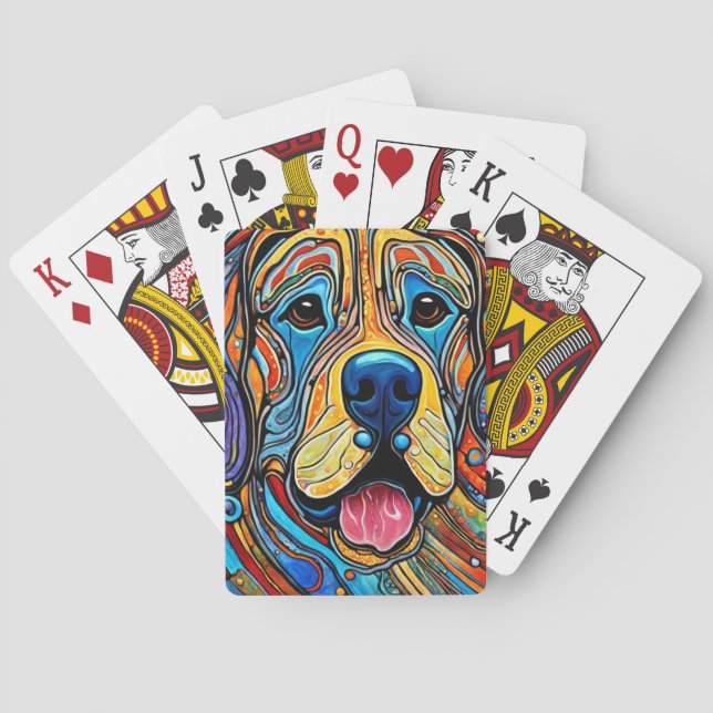 Glad Hund Casinokort (Baksidan)