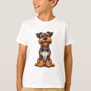 Glad hund t shirt