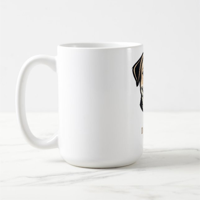 Glad Hundhuvud — Bästa Vän Klubben Kaffemugg (Vänster)