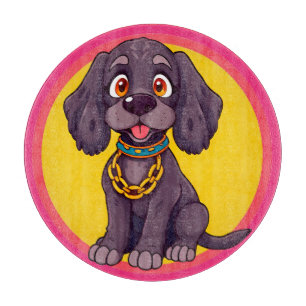 Glad Hundserieillustration