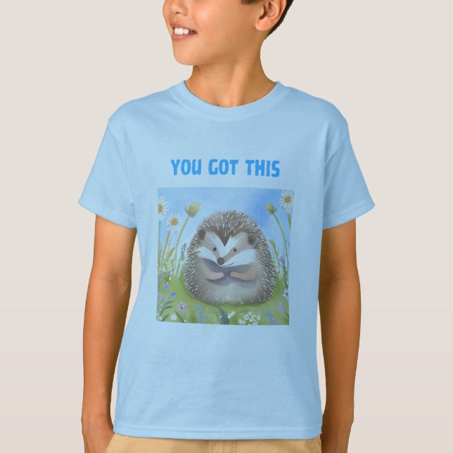 Glad igelkott t shirt (Framsida)