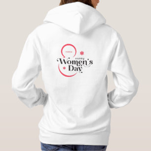 glad internationella kvinnodagen 2026 hoodies fira t shirt