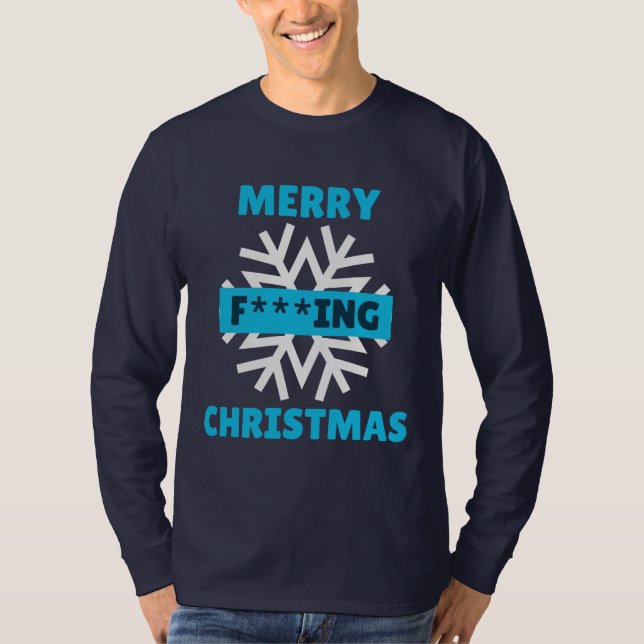 GLAD JÄVLA JUL T SHIRT (Framsida)