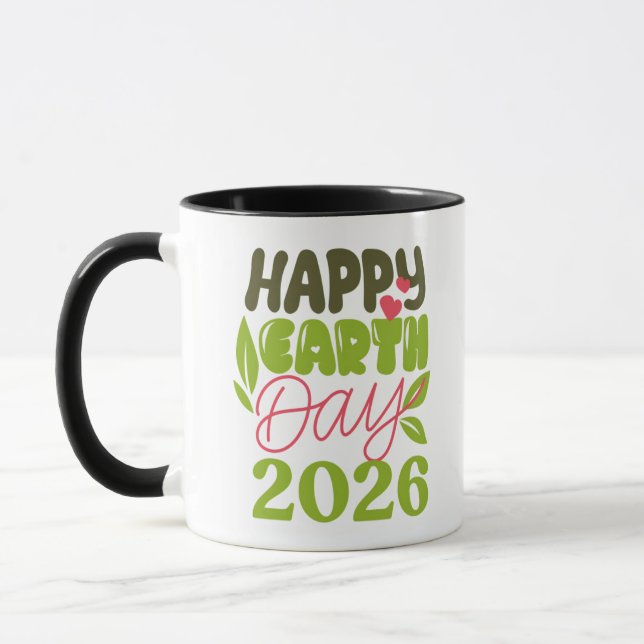Glad jordens dag 2026 mugg (Vänster)